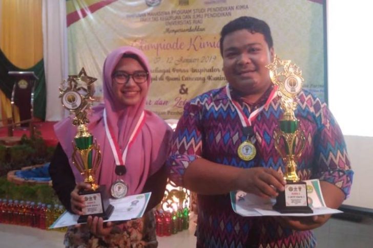 Guru dan Siswa SMA Cendana Pekanbaru meraih Prestasi2